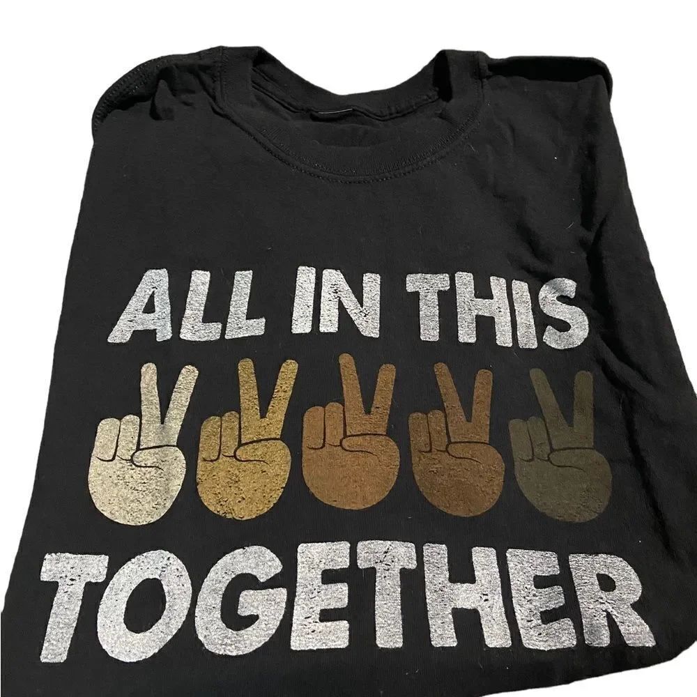 All In This Together XL mens t shirt excellent condition see pic